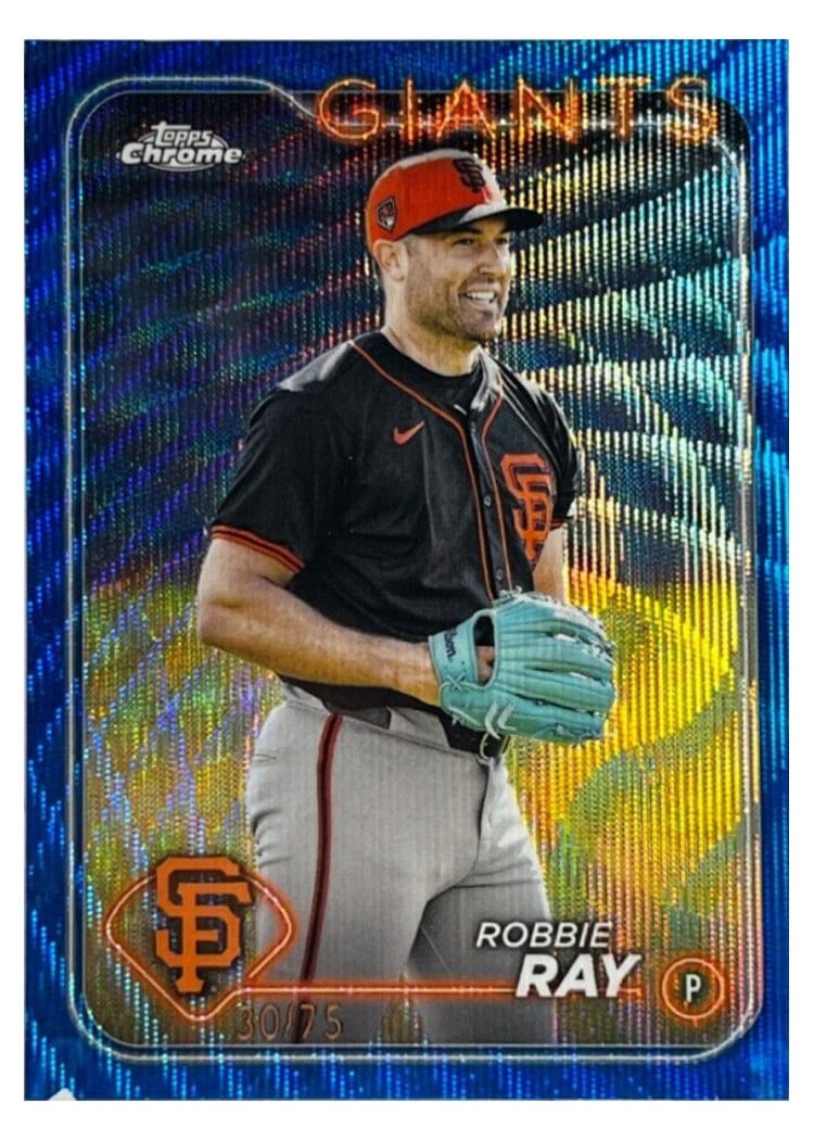 2024 Topps Chrome Base Set Robbie Ray #106 card