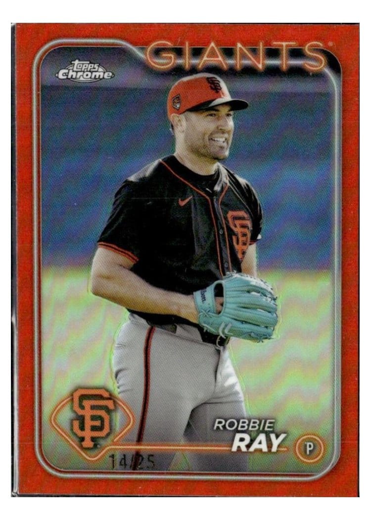 2024 Topps Chrome Base Set Robbie Ray #106 card