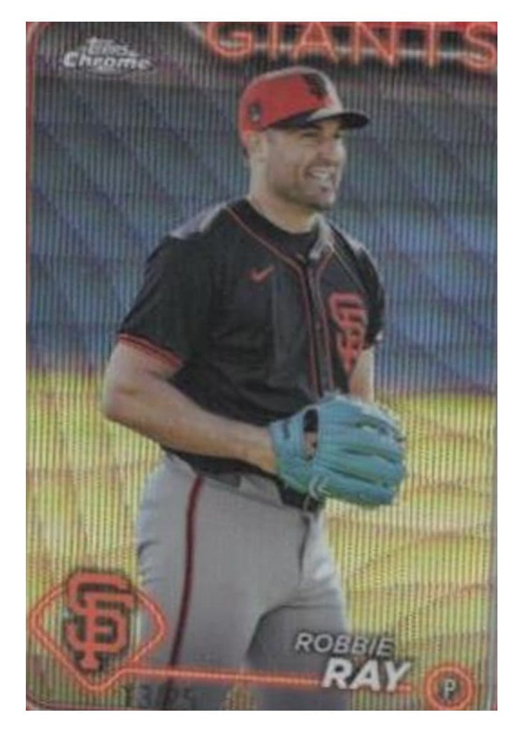 2024 Topps Chrome Base Set Robbie Ray #106 card