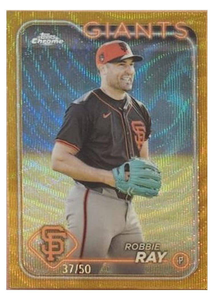2024 Topps Chrome Base Set Robbie Ray #106 card