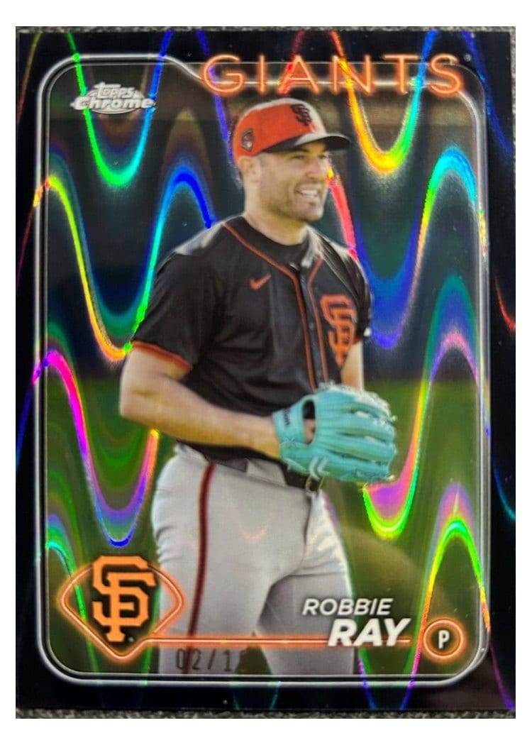 2024 Topps Chrome Base Set Robbie Ray #106 card