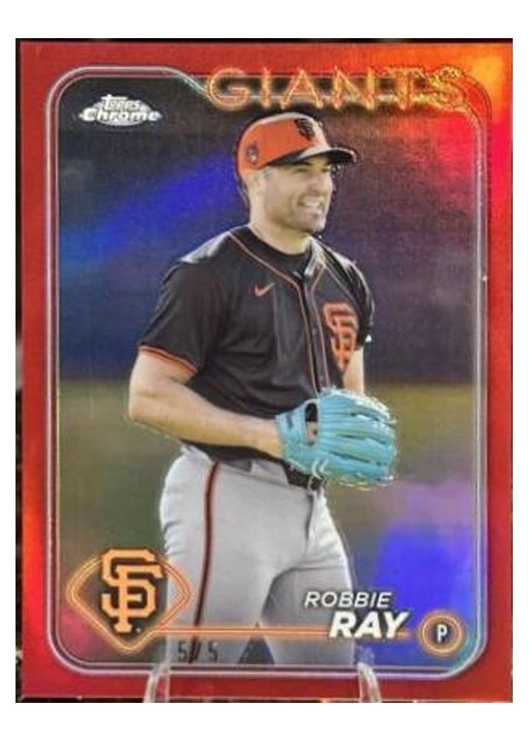 2024 Topps Chrome Base Set Robbie Ray #106 card