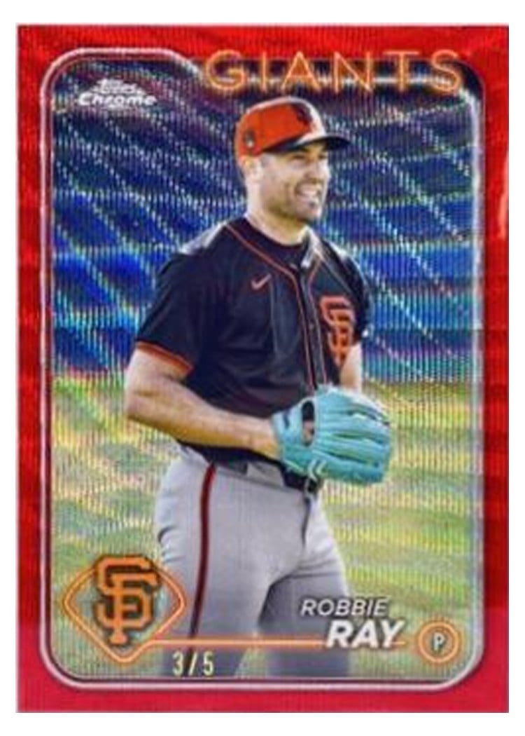 2024 Topps Chrome Base Set Robbie Ray #106 card
