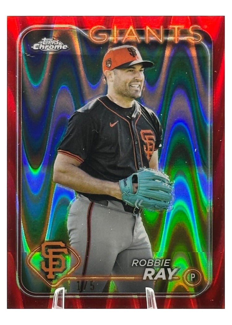 2024 Topps Chrome Base Set Robbie Ray #106 card
