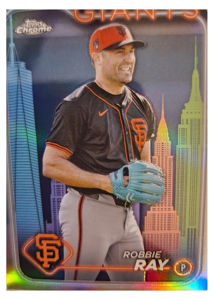 2024 Topps Chrome Base Set Robbie Ray #106 card
