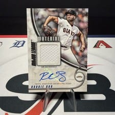 2025 Topps Update Major League Material Autographs Robbie Ray #MMAU-RR card