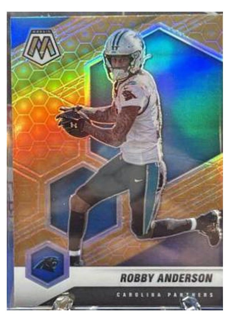 2021 Panini Mosaic Base Set Robby Anderson #37 card