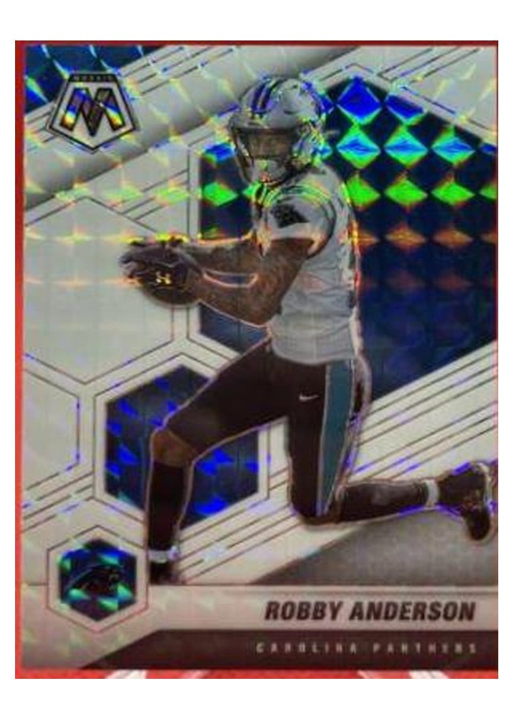2021 Panini Mosaic Base Set Robby Anderson #37 card