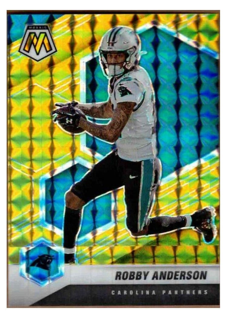 2021 Panini Mosaic Base Set Robby Anderson #37 card