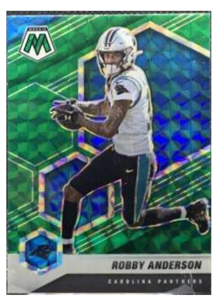 2021 Panini Mosaic Base Set Robby Anderson #37 card