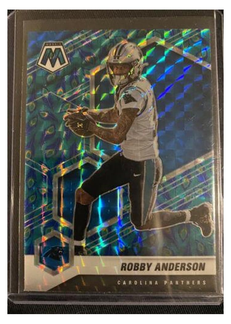 2021 Panini Mosaic Base Set Robby Anderson #37 card