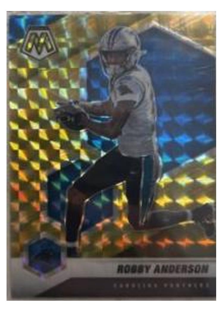 2021 Panini Mosaic Base Set Robby Anderson #37 card