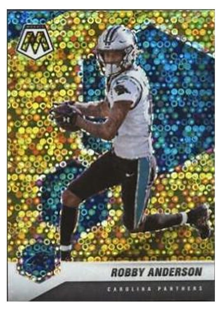 2021 Panini Mosaic Base Set Robby Anderson #37 card