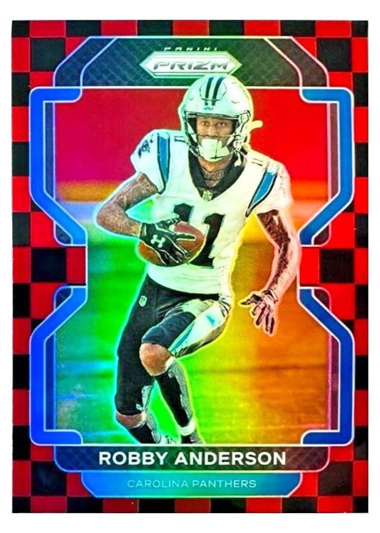 2021 Panini Prizm Base Set Robby Anderson #312 card