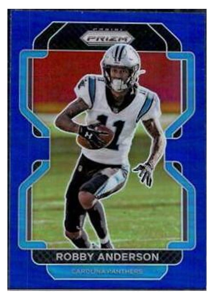 2021 Panini Prizm Base Set Robby Anderson #312 card