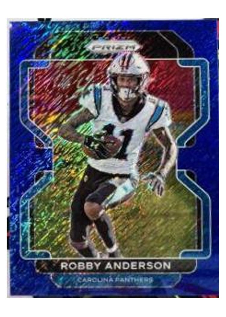 2021 Panini Prizm Base Set Robby Anderson #312 card