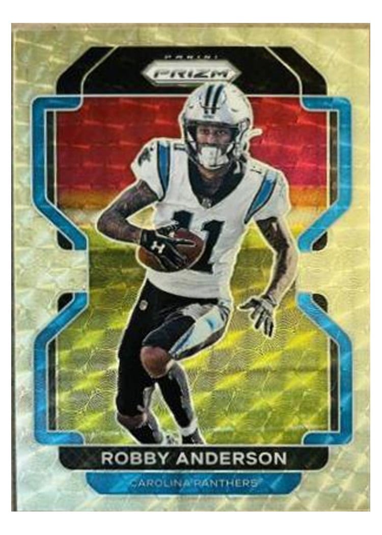 2021 Panini Prizm Base Set Robby Anderson #312 card