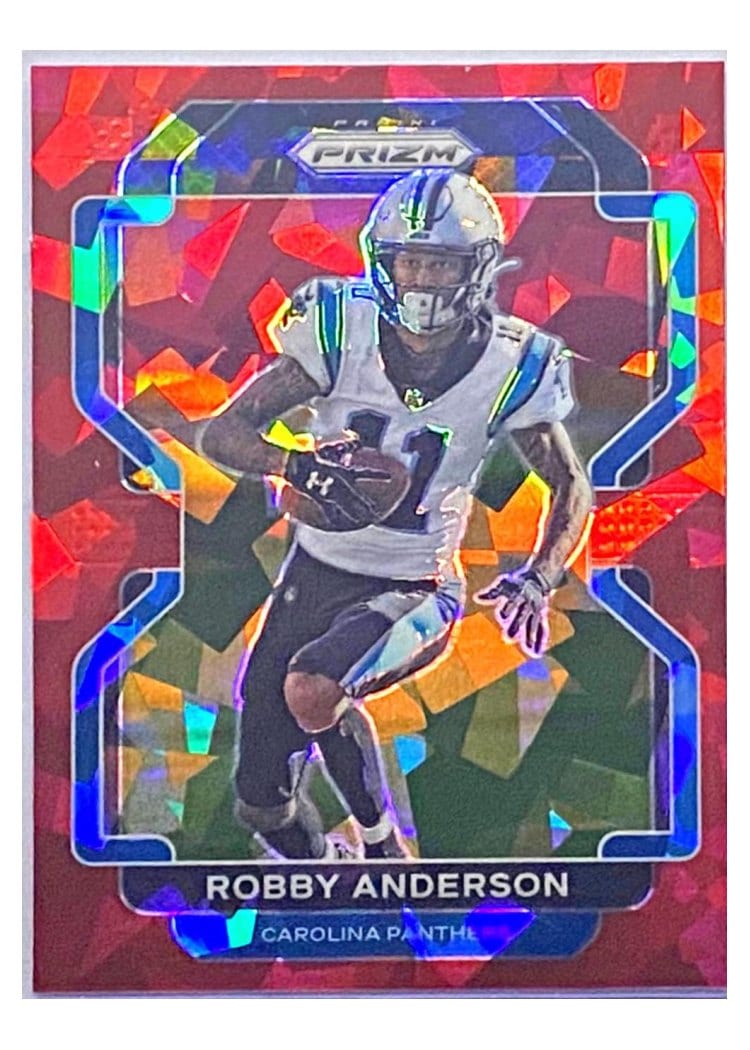 2021 Panini Prizm Base Set Robby Anderson #312 card