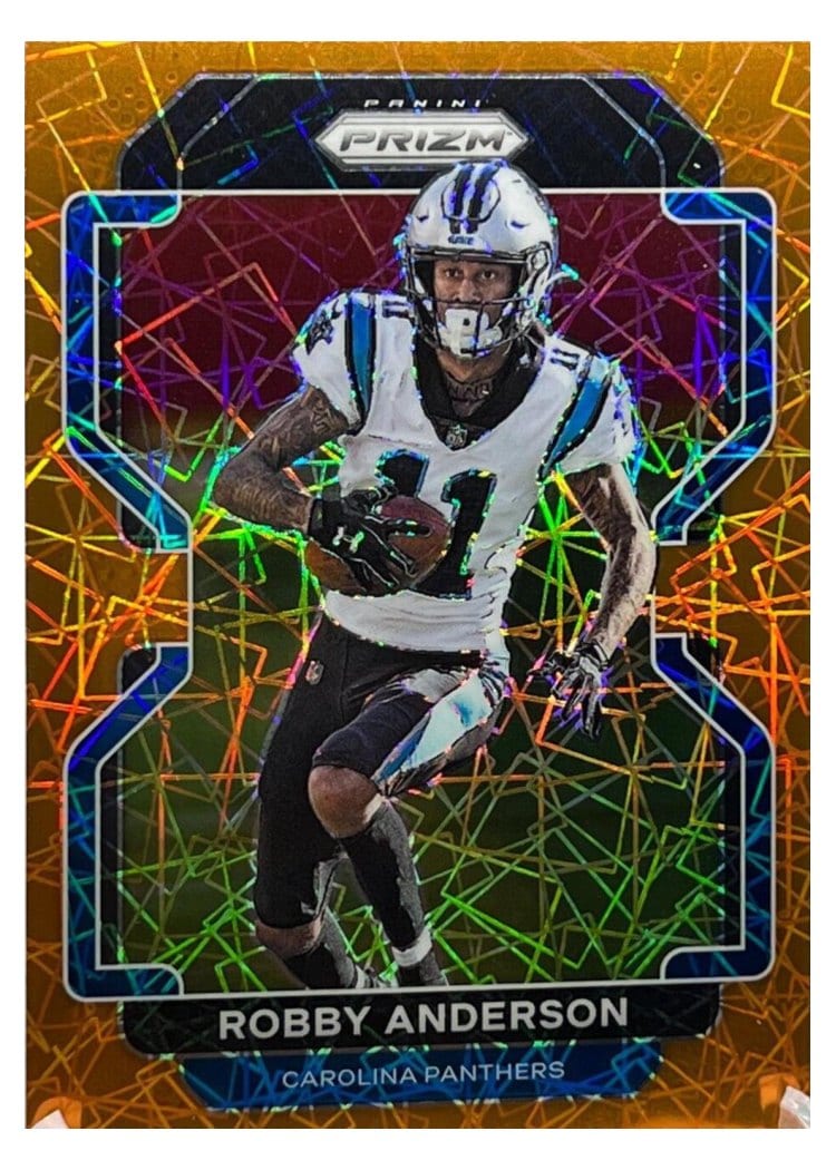 2021 Panini Prizm Base Set Robby Anderson #312 card