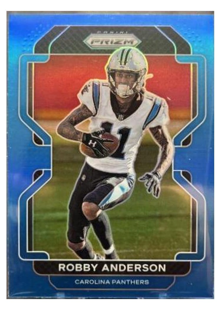 2021 Panini Prizm Base Set Robby Anderson #312 card