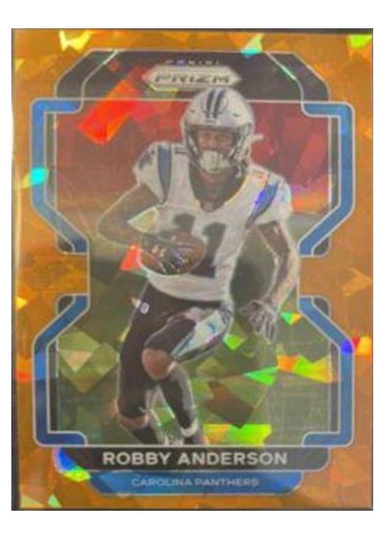 2021 Panini Prizm Base Set Robby Anderson #312 card