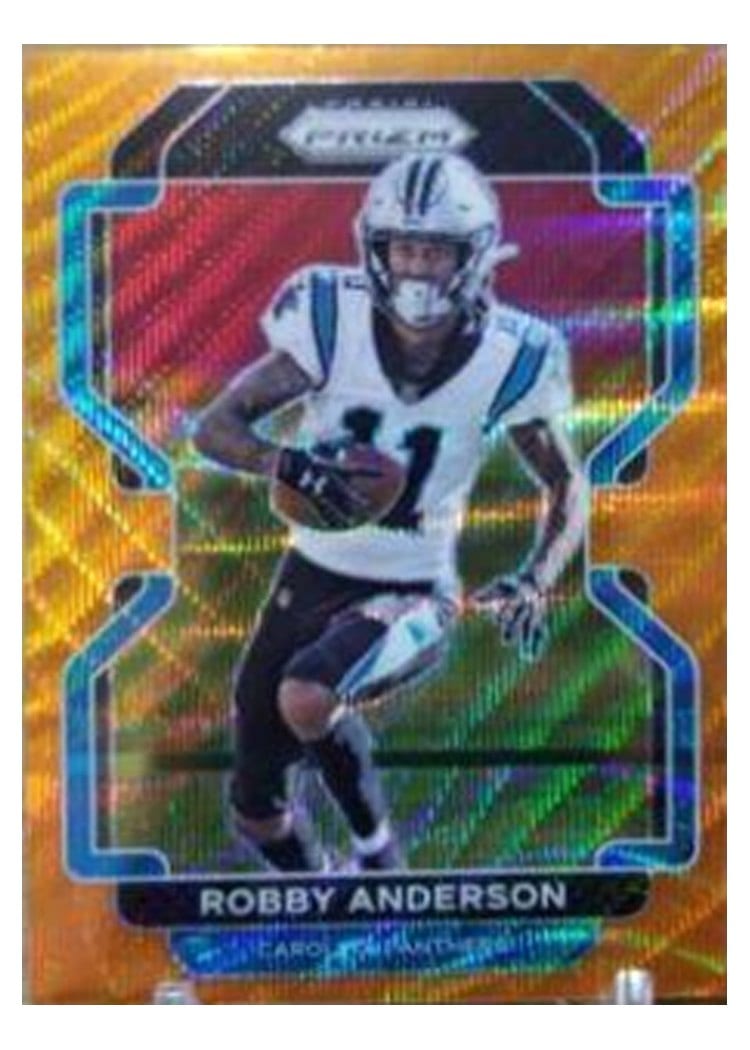 2021 Panini Prizm Base Set Robby Anderson #312 card