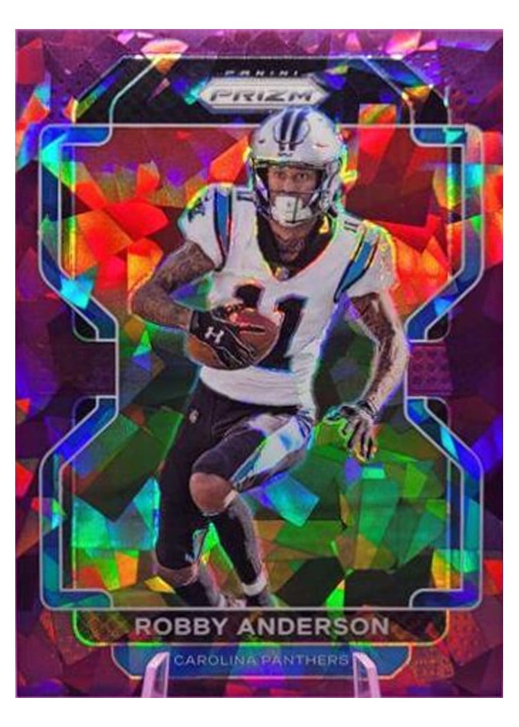 2021 Panini Prizm Base Set Robby Anderson #312 card