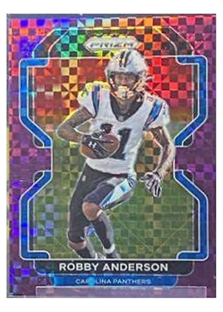 2021 Panini Prizm Base Set Robby Anderson #312 card