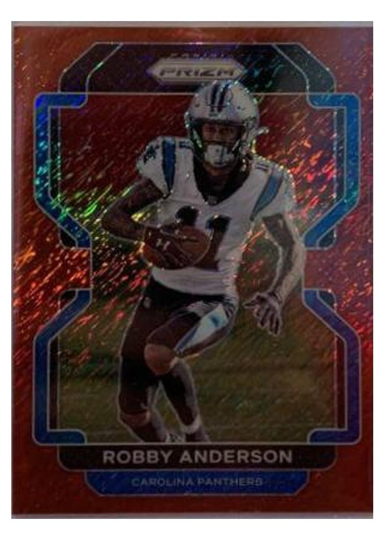 2021 Panini Prizm Base Set Robby Anderson #312 card