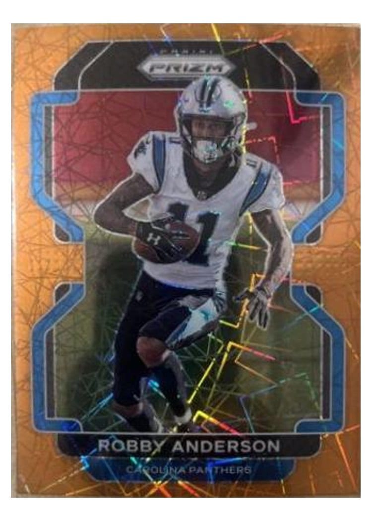 2021 Panini Prizm Base Set Robby Anderson #312 card