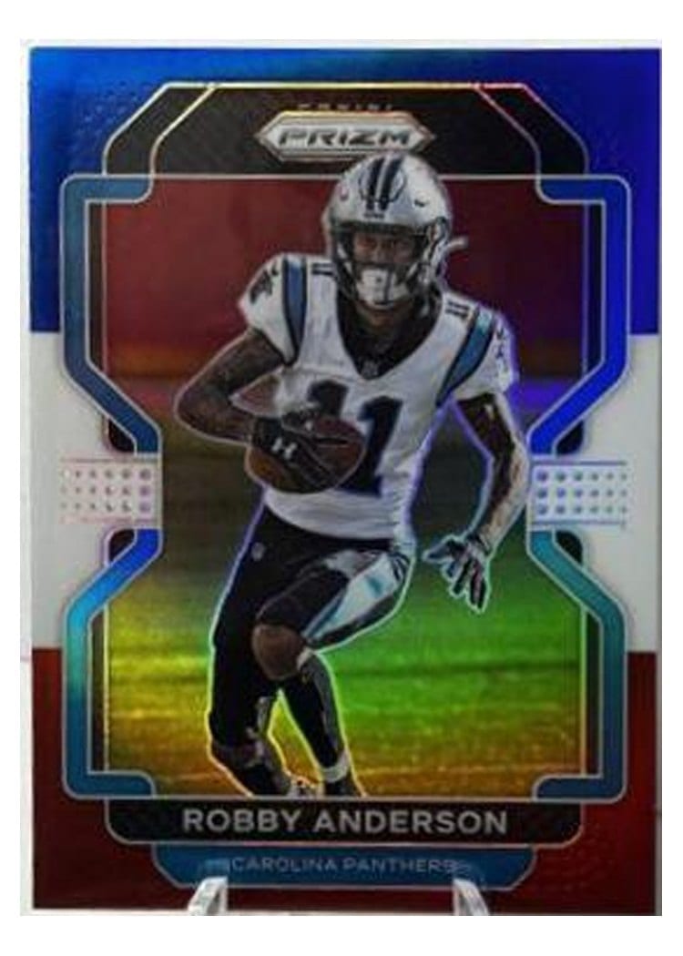 2021 Panini Prizm Base Set Robby Anderson #312 card