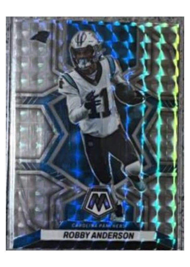 2022 Panini Mosaic Base Set Robby Anderson #30 card