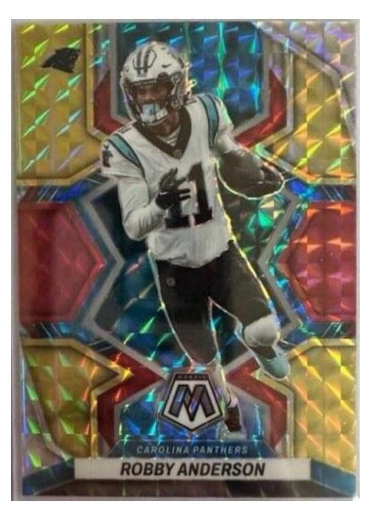 2022 Panini Mosaic Base Set Robby Anderson #30 card