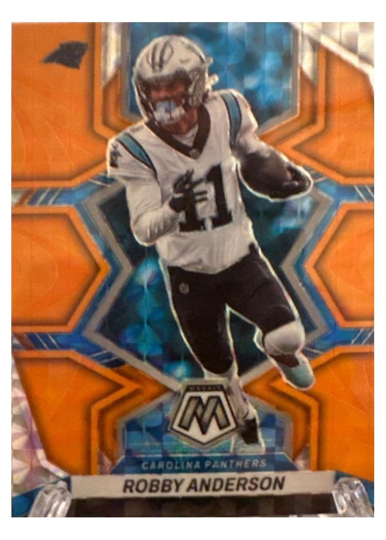 2022 Panini Mosaic Base Set Robby Anderson #30 card