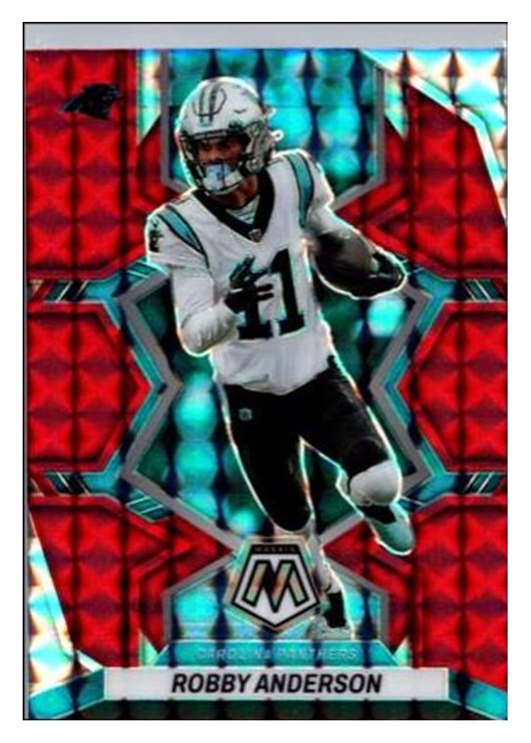 2022 Panini Mosaic Base Set Robby Anderson #30 card