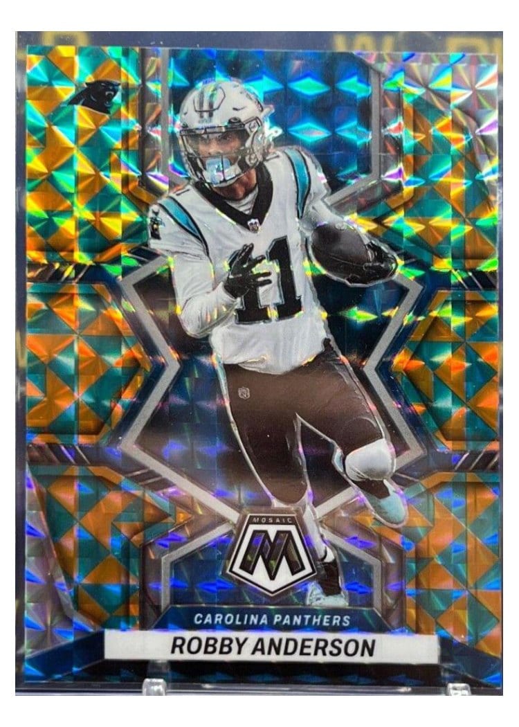 2022 Panini Mosaic Base Set Robby Anderson #30 card