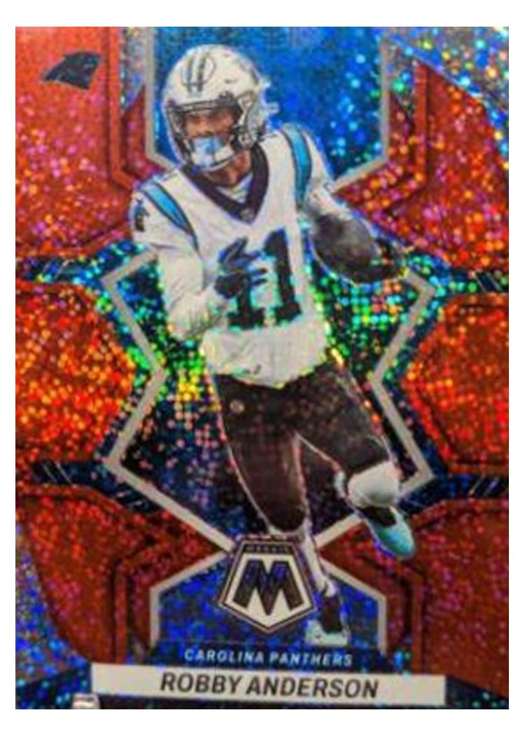 2022 Panini Mosaic Base Set Robby Anderson #30 card