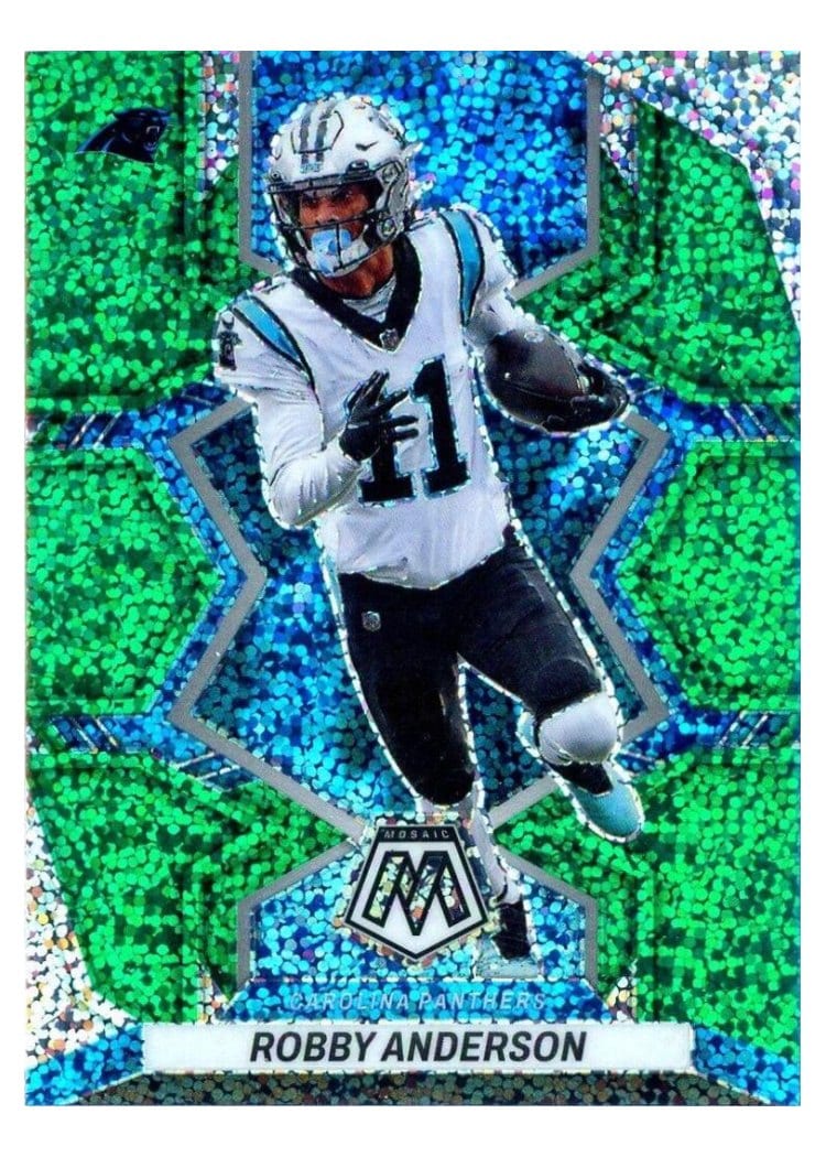 2022 Panini Mosaic Base Set Robby Anderson #30 card