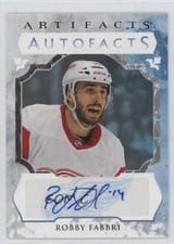 2023-24 Upper Deck Artifacts Autograph Facts Robby Fabbri #AF-RF card