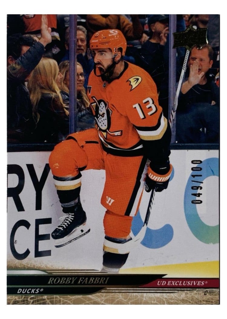 2024-25 Upper Deck Base Set Robby Fabbri #501 card