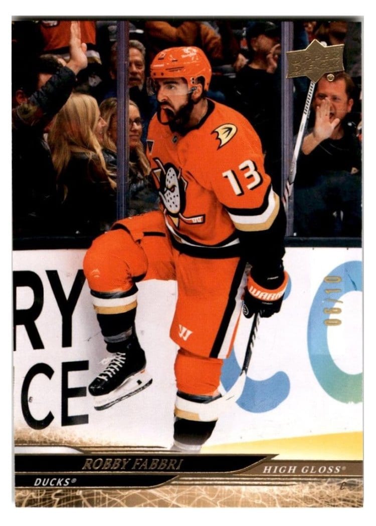 2024-25 Upper Deck Base Set Robby Fabbri High Gloss #501 card