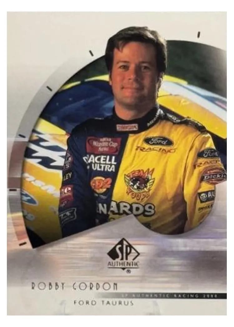 2000 SP Authentic Robby Gordon #33 card