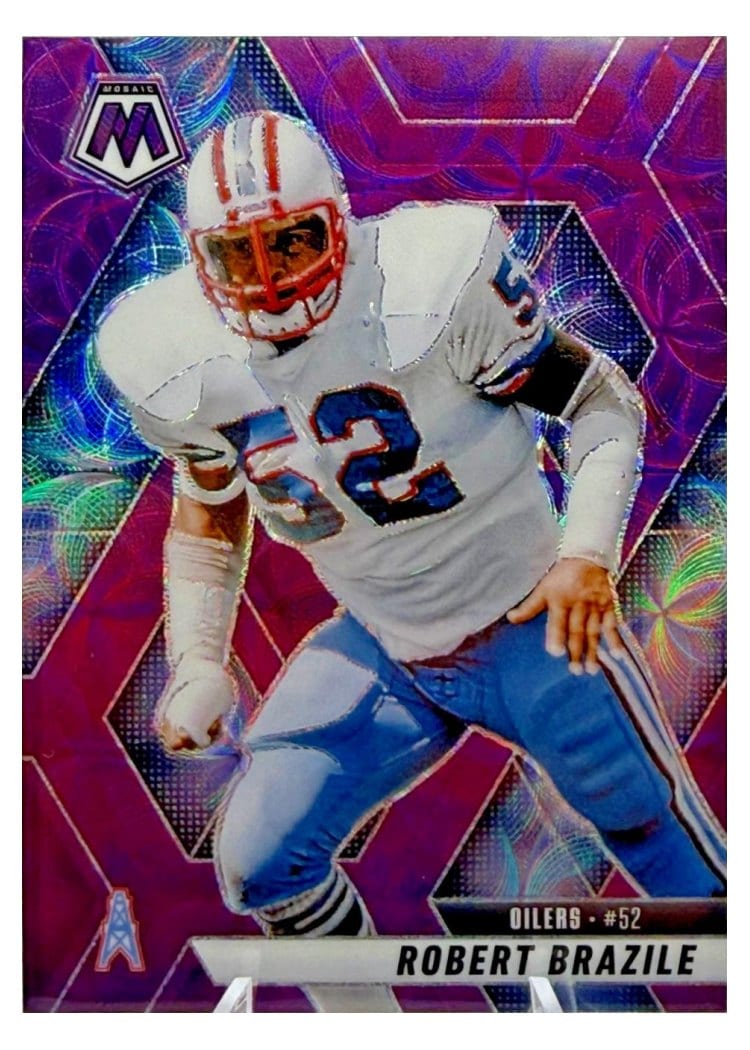 2025 Panini Mosaic Base Set Robert Brazile #132 card