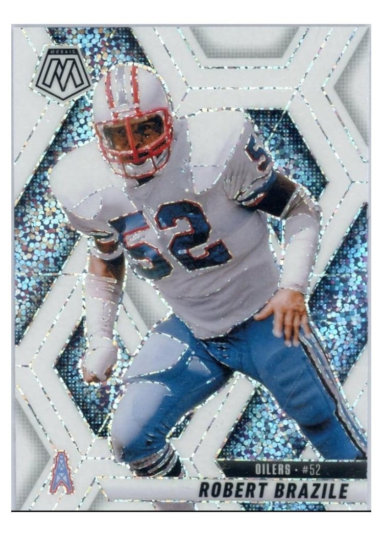 2025 Panini Mosaic Base Set Robert Brazile #132 card