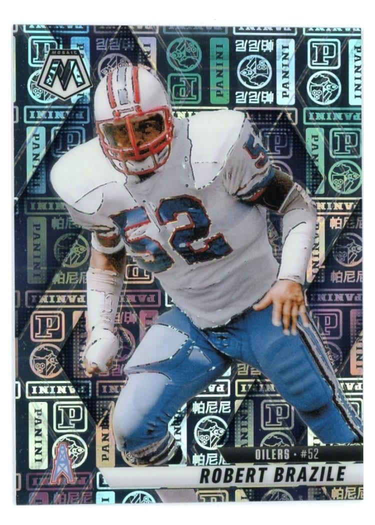 2025 Panini Mosaic Base Set Robert Brazile #132 card