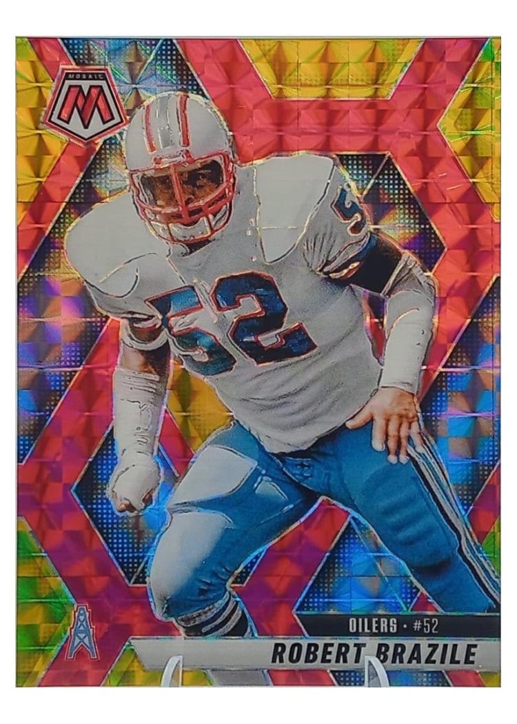 2025 Panini Mosaic Base Set Robert Brazile #132 card
