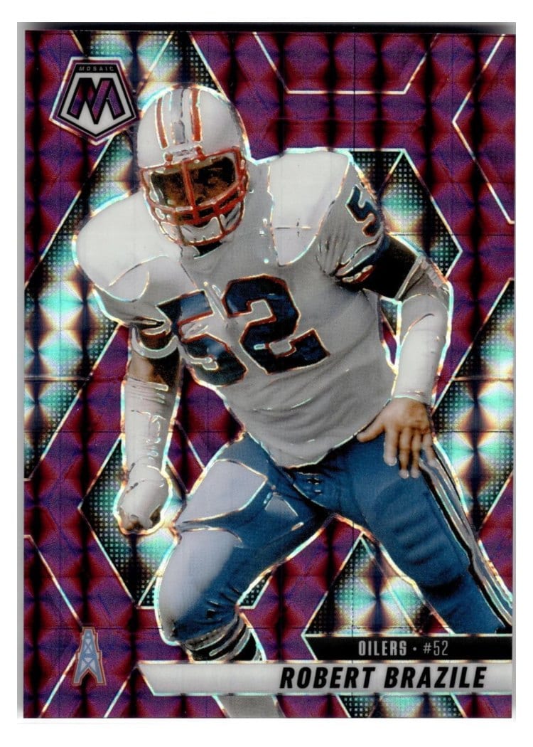 2025 Panini Mosaic Base Set Robert Brazile #132 card