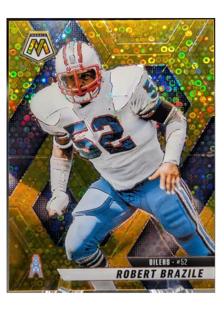 2025 Panini Mosaic Base Set Robert Brazile #132 card