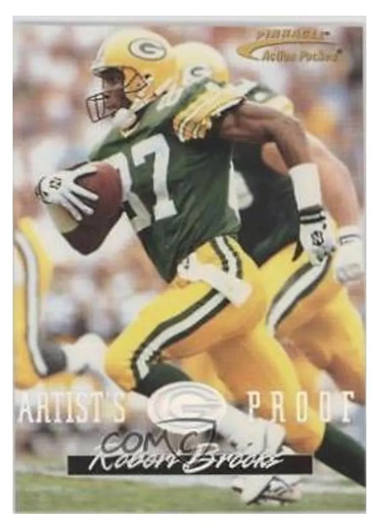 1996 Action Packed Robert Brooks #73 card