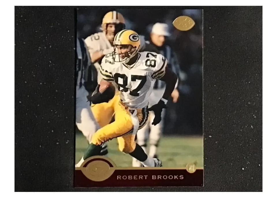 1996 Leaf Robert Brooks #3 card